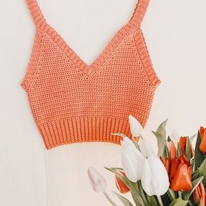 crochet paradise crop top